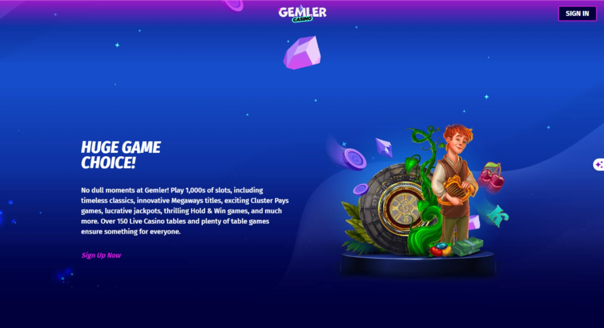 Gemler Casino skärmbild 5